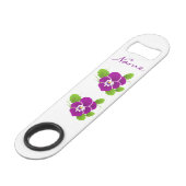 パープルパンシーフラワーサンダー_コーブ スピード栓抜き (裏面アングル)