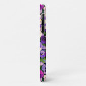 パープルパンシーフラワーフォンケース Case-Mate iPhoneケース (裏面/左)