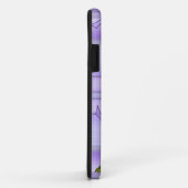 パープルパンシープレイド Case-Mate iPhoneケース (裏面/右)