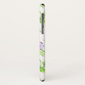 パープルパンジー水彩色iPhone / iPadケース Case-Mate iPhoneケース (裏面/左)