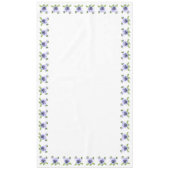 パープルパンジー テーブルクロス (正面)