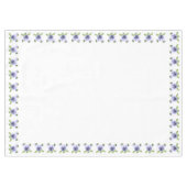 パープルパンジー テーブルクロス (正面(横))