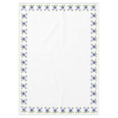 パープルパンジー テーブルクロス (正面)