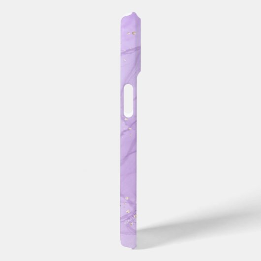 パープルパーソナライズされたシックプロフェッショナルパターン Case-Mate iPhoneケース (裏面 / 右)