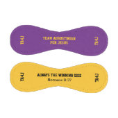 パープルパーソナライズされたチームイエズモノグラム野球 野球ボール (パネル)