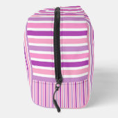 パープルパーソナライズされたバレエという名前のダンスバッグ ドップキット (右)