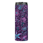 パープルパーソナライズされたペイズリー タンブラー (裏面)