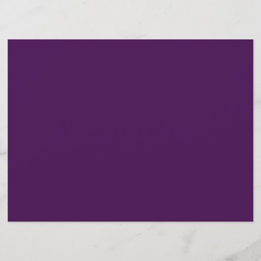 パープルパーソナライズされた予算の週間スケジュール (裏面)