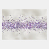パープルパールシルバースパークル      ラッピングペーパーシート (正面2)