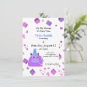 パープルヒッポパーティの招待状 招待状 (スタンド正面)