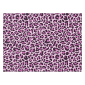 パープルヒョウ印刷テーブルクロス テーブルクロス (正面(横))