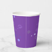 パープルヒョウ印刷パーティー 紙コップ (右)