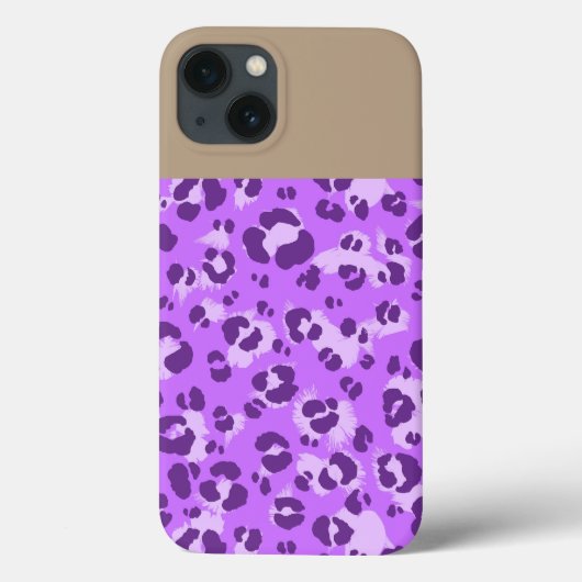 パープルヒョウ印刷 – iPhone 6ケース Case-Mate iPhoneケース (裏面)