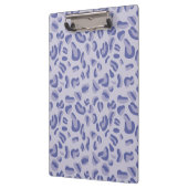 パープルヒョウ柄ラベンダー クリップボード (左)