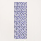 パープルヒョウ柄ラベンダー ヨガマット (正面)