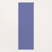 パープルヒョウ柄ラベンダー ヨガマット (裏面)