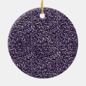 パープルヒョウ セラミックオーナメント (裏面)