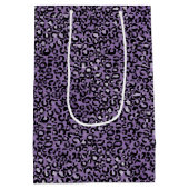 パープルヒョウ ミディアムペーパーバッグ (裏面)