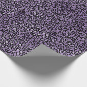 パープルヒョウ ラッピングペーパー (角)