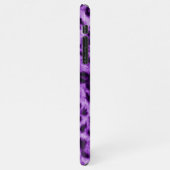 パープルヒョウ iPhoneケース (左側)