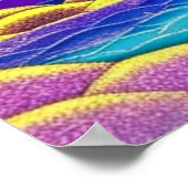 パープルヒルズバイザ海ポスター ポスター (角)