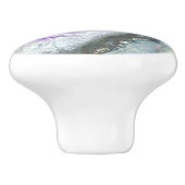 パープルヒーリングアメジストセラミックノブ セラミックノブ (側面)