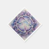 パープルビベス スタンダードカクテルナプキン (角)