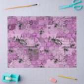 パープルビーシリーズデザイン11 薄葉紙 (クラフト)