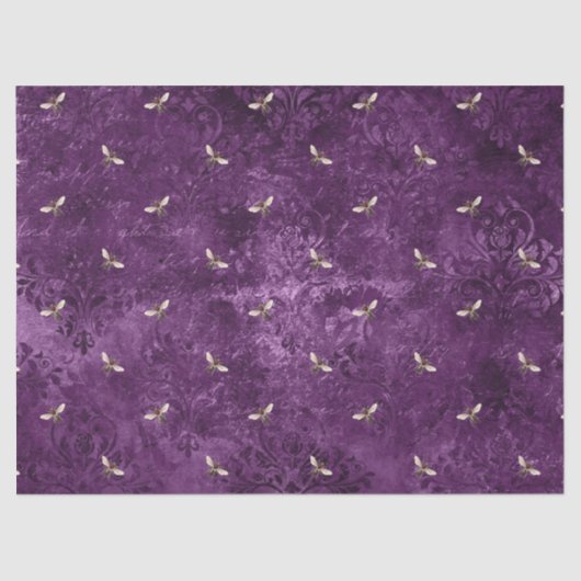パープルビーシリーズデザイン18 薄葉紙 (正面)