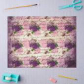 パープルビーシリーズデザイン4 薄葉紙 (クラフト)