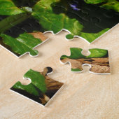 パープルビーバーム&のまわりに ジグソーパズル (側面)