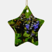 パープルビーバーム&のまわりに セラミックオーナメント (右)