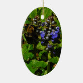 パープルビーバーム&のまわりに セラミックオーナメント (右)