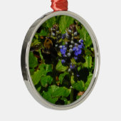 パープルビーバーム&のまわりに メタルオーナメント (右)