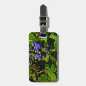パープルビーバーム&のまわりに ラゲッジタグ (正面縦)