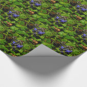 パープルビーバーム&のまわりに ラッピングペーパー (角)