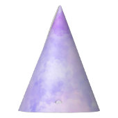 パープルピガーリーンク絞り染め パーティーハット (左)