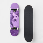 パープルピットブルスケートボード スケートボード (正面)