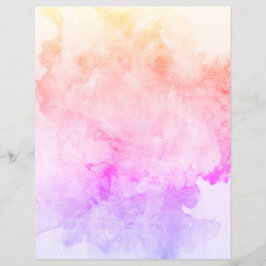 パープルピンクオレンジ金ゴールド花崗岩スクラップブック紙