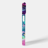 パープルピンクク絵を描注抽象芸術液体の美学 Case-Mate iPhoneケース (裏面 / 右)