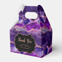 パープルピンクシークインズアゲイトSweet sixteenありがとう フェイバーボックス