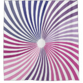 パープルピンクトワイル シャワーカーテン (正面)