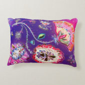 パープルピンクバタフライフローラ園 アクセントクッション (裏面)