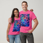 パープルピンクバブル魔法 Tシャツ (ユニセックス)