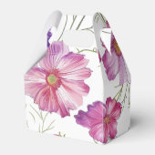 パープルピンクフローラ結婚ズ フェイバーボックス (裏面サイド)