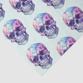 パープルピンクブルースカルライトグリーンハロウィーン 薄葉紙 (詳細)