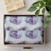 パープルピンクブルースカルライトグリーンハロウィーン 薄葉紙 (ギフト)