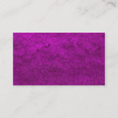 パープルピンクマッドカスタマイズ-  名刺 (裏面)
