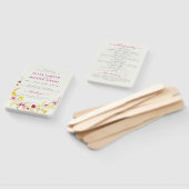 パープルピンクワイルドオーキッドフラワーズリース結婚ズ ハンドファン (組立なし)