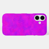 パープルピンク抽象的パターン Case-Mate iPhoneケース (裏面 (横))